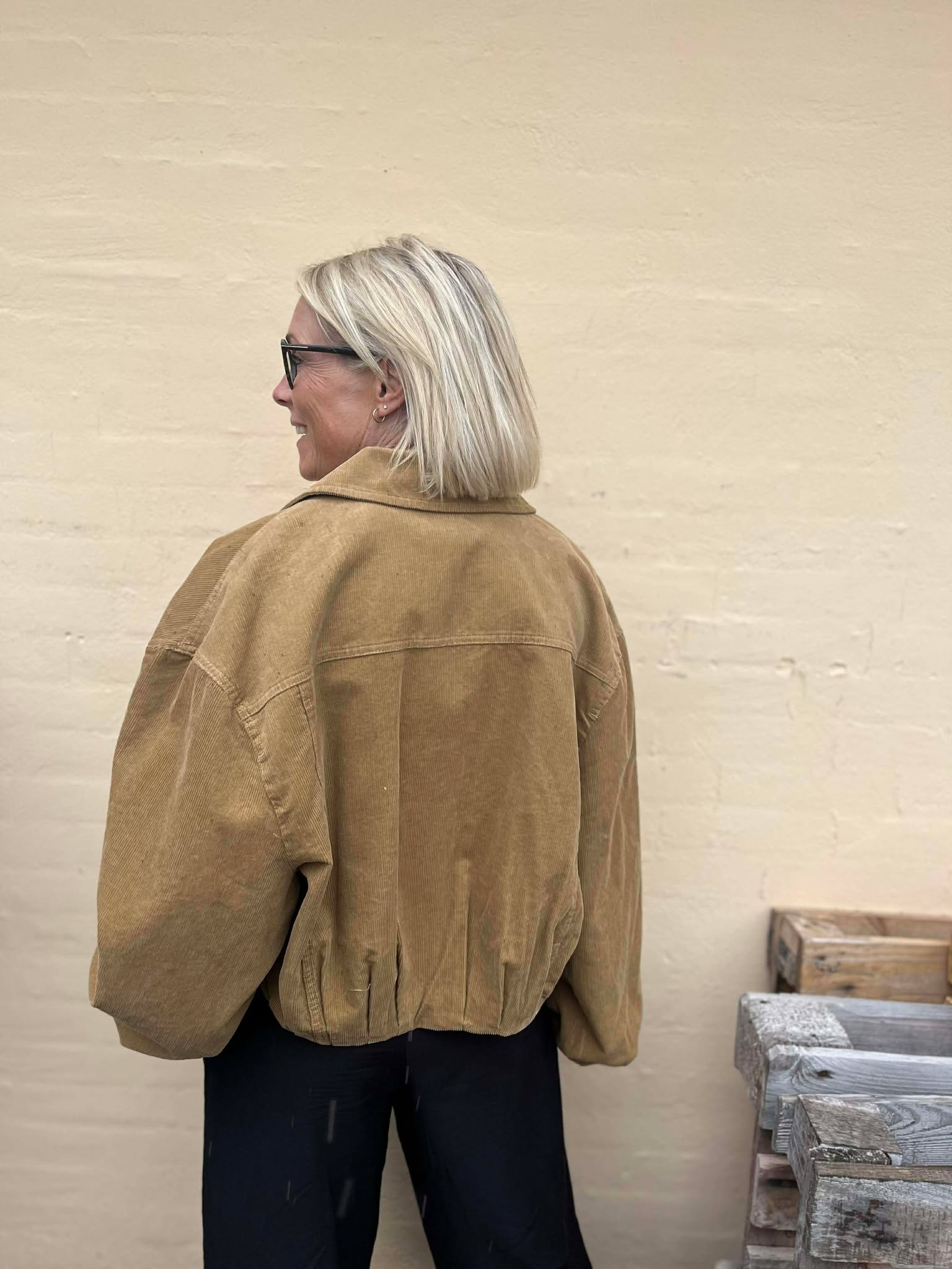 PCBABETT Otw Bomber - Travertine